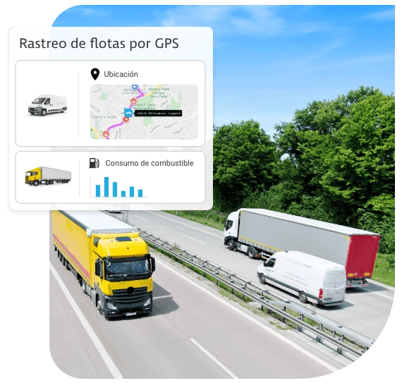 Rastreo de flotas por GPS
